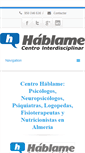 Mobile Screenshot of centrohablame.com